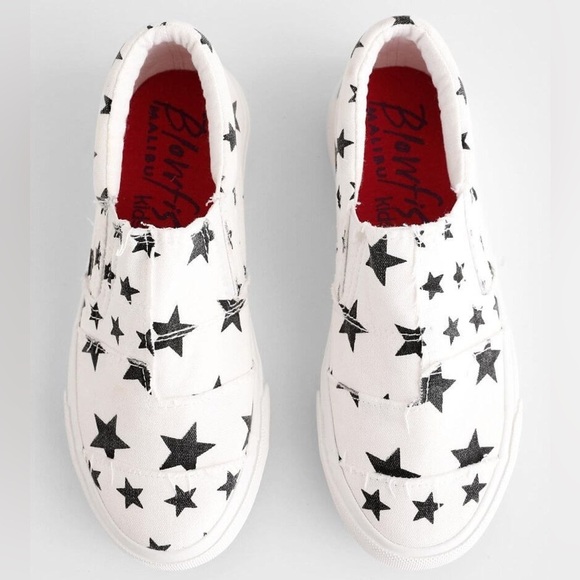 Blowfish Other - BLOWFISH MALIBU Kids Maddox Slip-on Sneaker Off White Galaxy Size 4.5 (Big Kids)